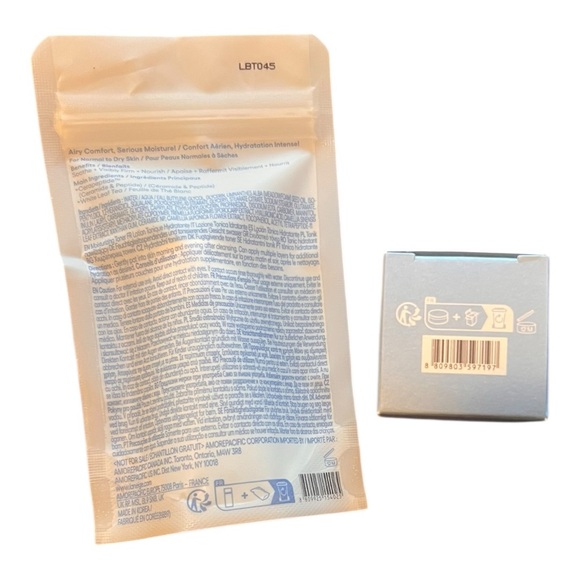 LANEIGE Cream Skin & Water Bank Blue Hyaluronic Moisturizer Set, Travel Size - Picture 2 of 6